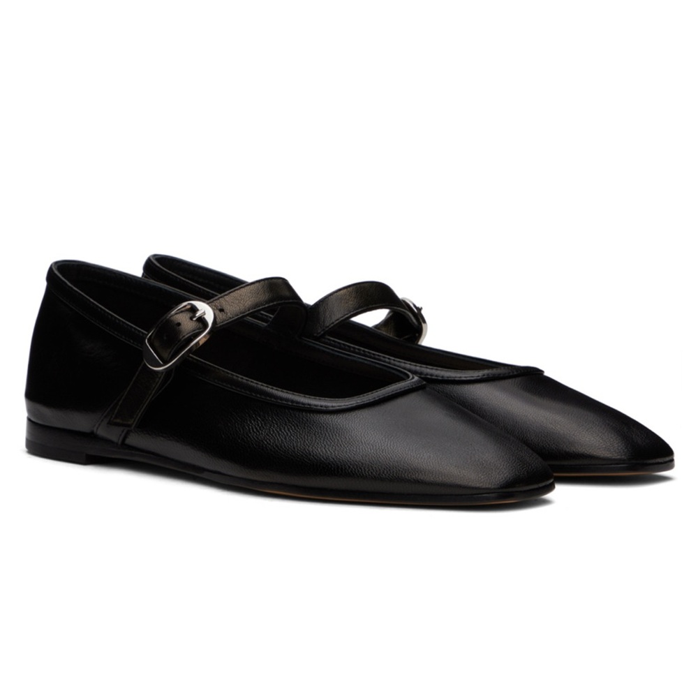 Le Monde Beryl Leather Marry Jane Ballerina Flats size 42